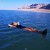 floating on the DEAD SEA in Israel floating on the DEAD SEA in Israel