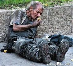 I was homeless and you gave me shelter, welcome beloved! Or; is it,  I was homeless and you stepped over me on the way to shopping or work; Depart from me you worker of iniquity.
