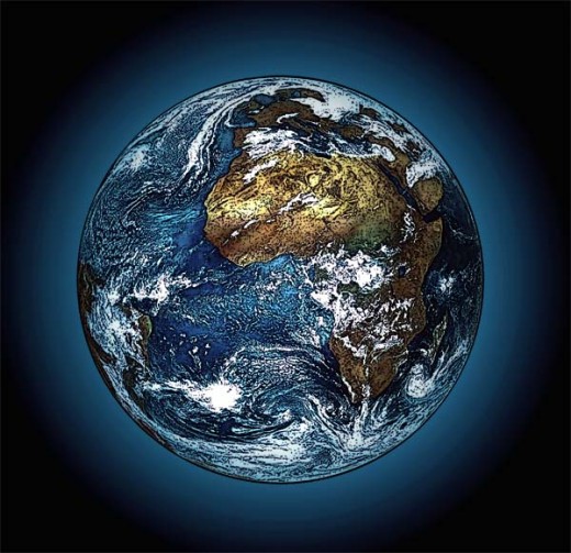 Even if the entire earth becomes the property of one individual, that passes to heirs after death to the loss of the dead individual.