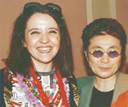 Margarita and Yoko Ono