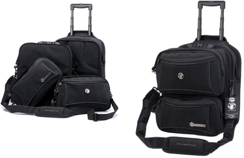 Two of the ultimate rolling laptop bags