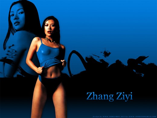 Very sexy picture of Ziyi Zhang