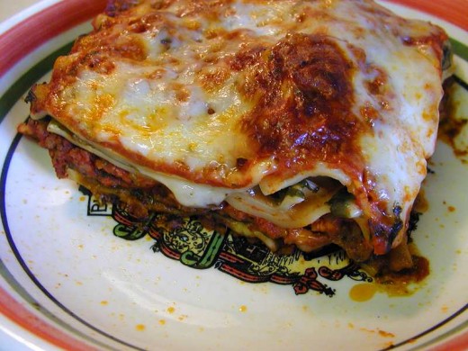 I bet you didn't know that lasagna is a pasta dish. 