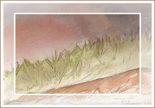 Watercolor - "Dawning"    