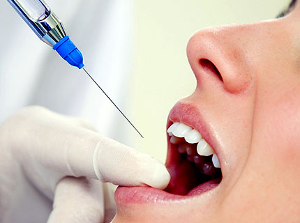 Use of local anesthesia in doing dental procedures