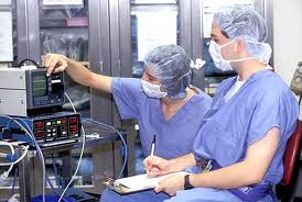 Monitoring of patient's vital signs during anesthesia