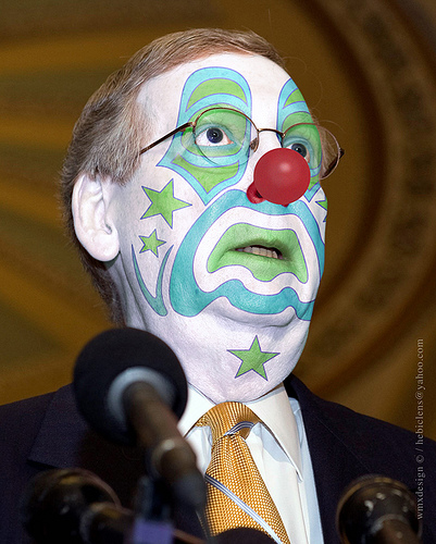 Senate Minority Leader McConnell of Kentucky...Atta Boy Mitch...In the spirit of a true American he is taking on another Job to combat the Citizens PayGo Mandate. 