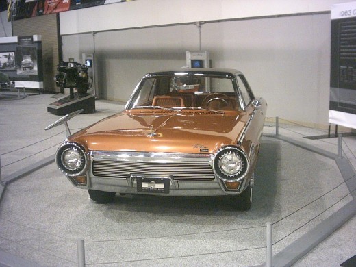1963 Chrysler Turbine Car Front View