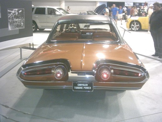 1963 Chrysler Turbine Car Rear View