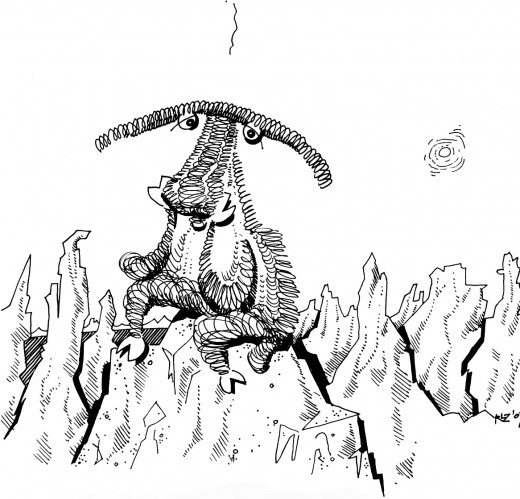 El Llama Doloroso, rickzimmerman 2010