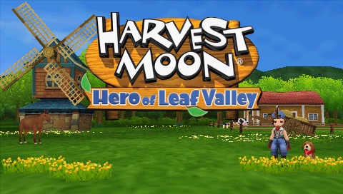 Harvest Moon: Hero of Leaf Valley - Sony PSP Game