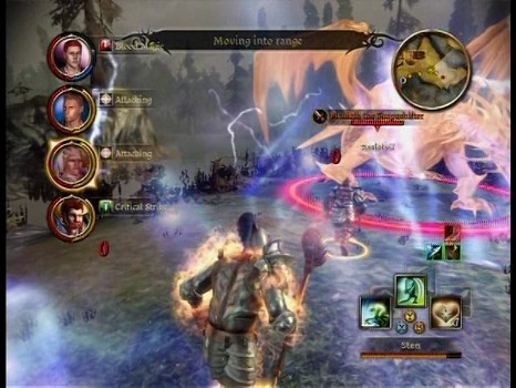 Dragon Age Flemeth - Tempest attack