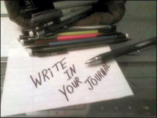 Writing everyday can help keep track of current events