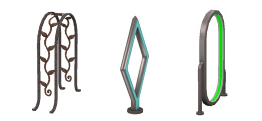 The Pushin' Pedals range of bike stands. 