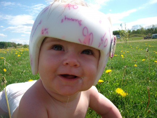 Helmet baby!!