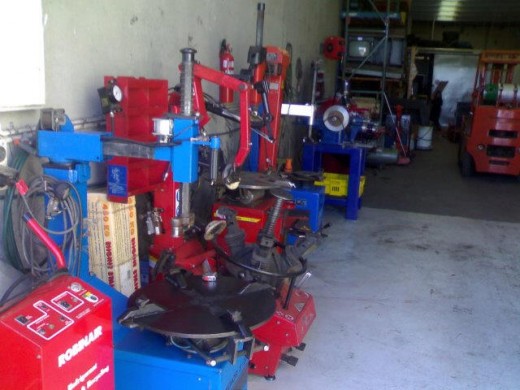 Some of my used machinery.