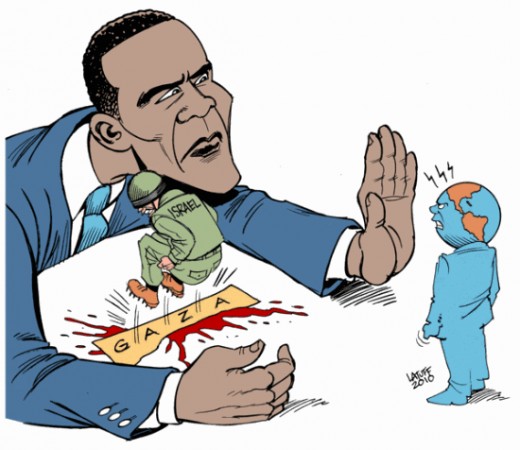 This political cartoon emphasizes political favoritism that is protected by walls of misdirection and misinformation.