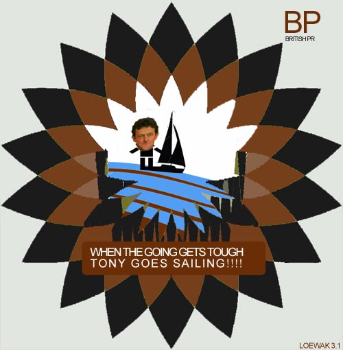 Tony Hayward sailed and golfed after being exonerated of any crime. Unfortunately, the BP disaster resulted by cutting costs to safety equipment. The result was 11 deaths of workers, one of whom pointed to a fault mere weeks before the blast that tur