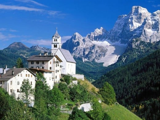 Dolomites, Alps, Italy, from travel-planners.net