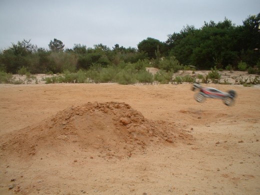 Team Associated RC18B in action