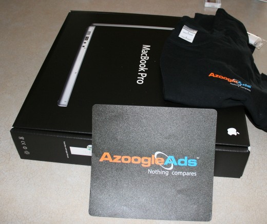 Free stuff from AzoogleAds (now Epic Direct).