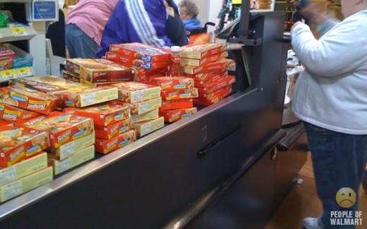 Now this lady knows how to save money on lunch!