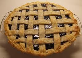 Blueberry Pie With Lattice Crust