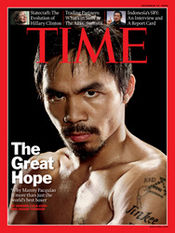 Manny Pacquiao in Time magazine