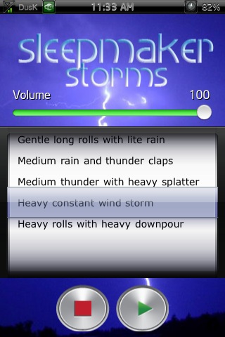 SleepMaker Storms