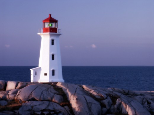 Nova Scotia lighthouse