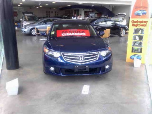 The Honda Accord Euro.
