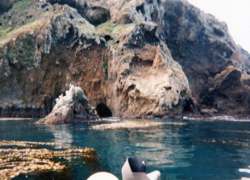 back side of Anacapa Island