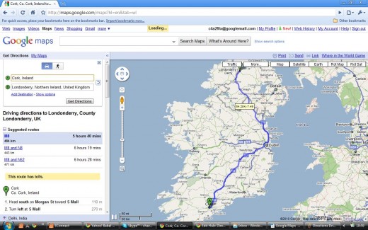 Driving Directions  Ireland