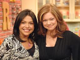 Trading recipes with buddy Rachael Ray