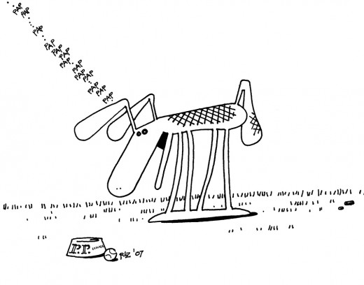 Pedestal Pup, rickzimmerman 2010