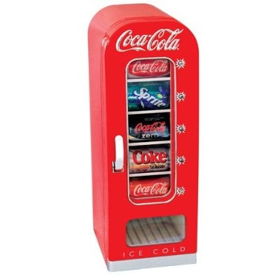 Mini soda vending machine