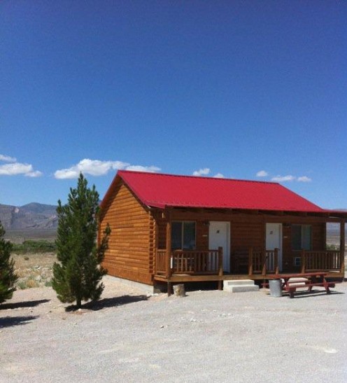 One of the cabins at Windmill Ridge. The staff was kind enough to let us rest here for a few hours.