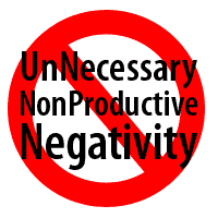Keep negative energy at bay!