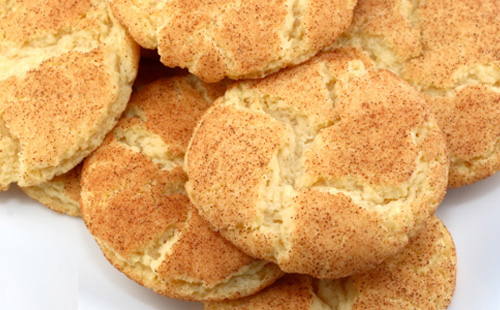 I love the cracked look of the snickerdoodles