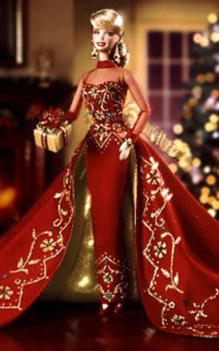 Holiday Barbie Through The Years