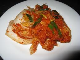 KimChi-Spicy Fermented Cabbage