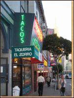 Taqueria Zorro in North Beach