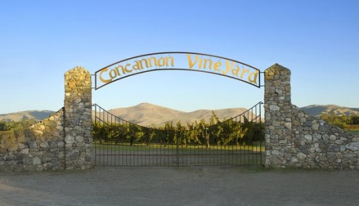The main gate at Concannon