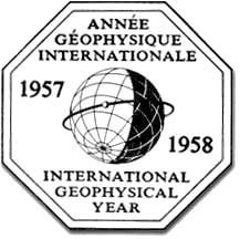 The International Geophysical Year logo.  Image courtesy NASA.