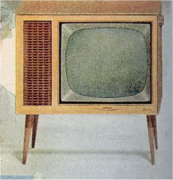 a 1950s television