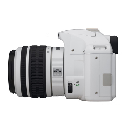 Pentax K-x 12.4 MP Digital SLR - side view