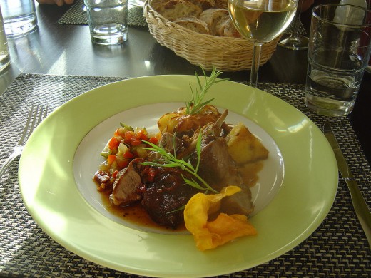 This lamb was delicious.