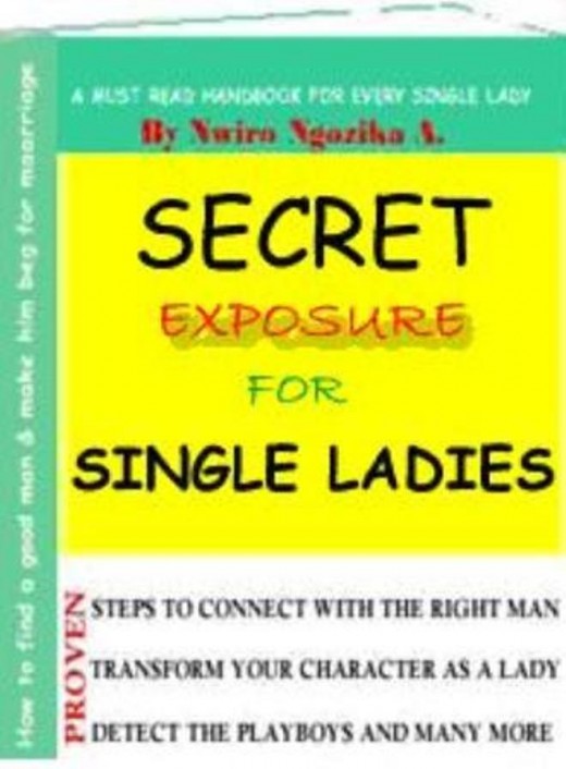 Are you facing a horrible love life with men? Have you been dumped by men without justification? Have you become a victim of unprecedented heartbreaks by men? Finally, your solution has come. grab a copy of this book through online (lulu.com) or at a