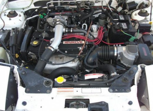 A turbo charged mercury capri in 1991
