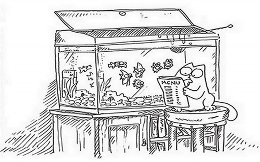Cats Antics Free-Kids Coloring Pages Colouring Pictures to Print